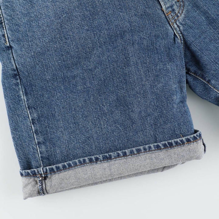 Levi's 550 Relaxed Fit Coupe Relax Denim Shorts (Men's W36 equivalent) cotton blue type Vintage Second Hand