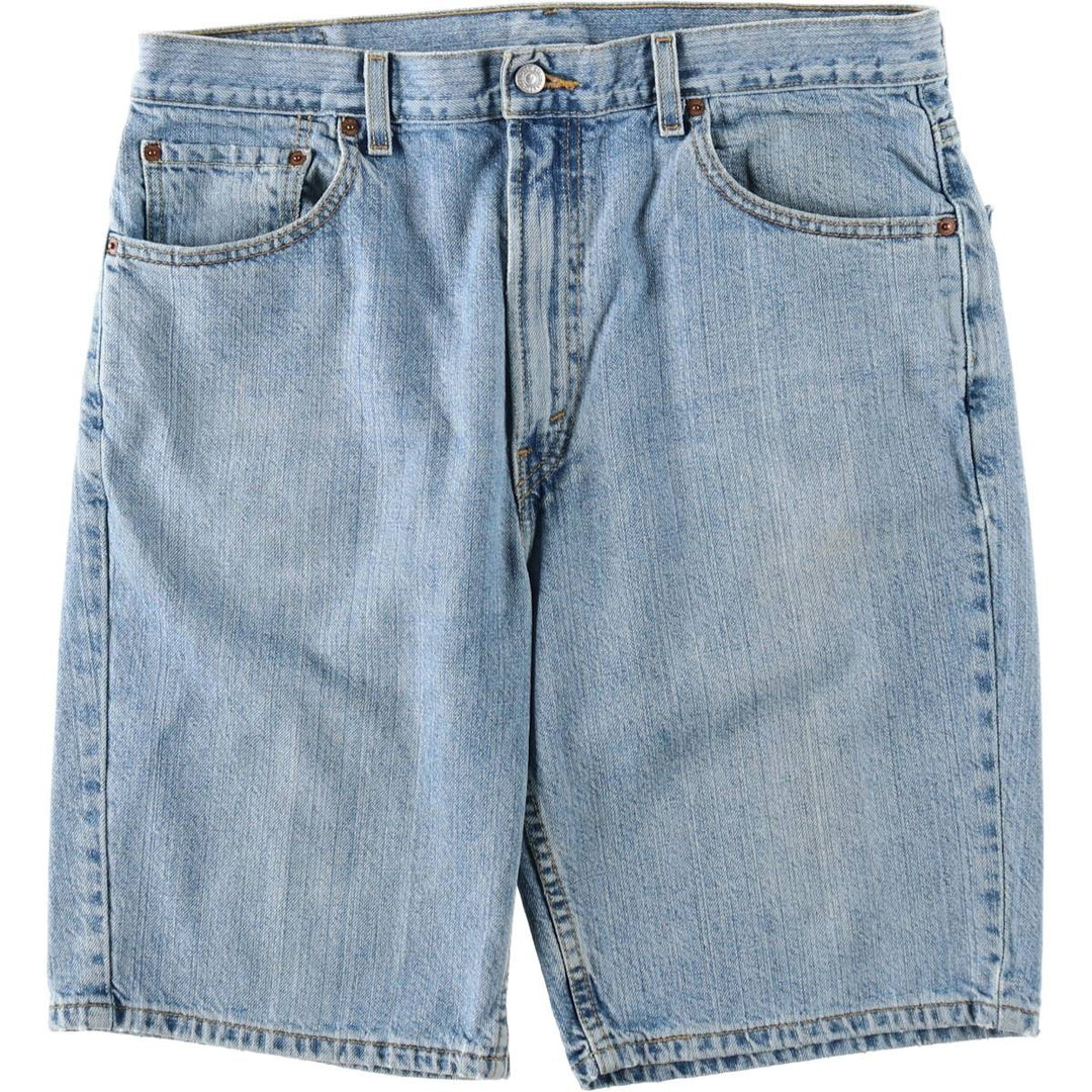 2000'S Levi's 505 Regular Fit Denim Shorts (Men's W37 equivalent) cotton blue type Vintage Second Hand