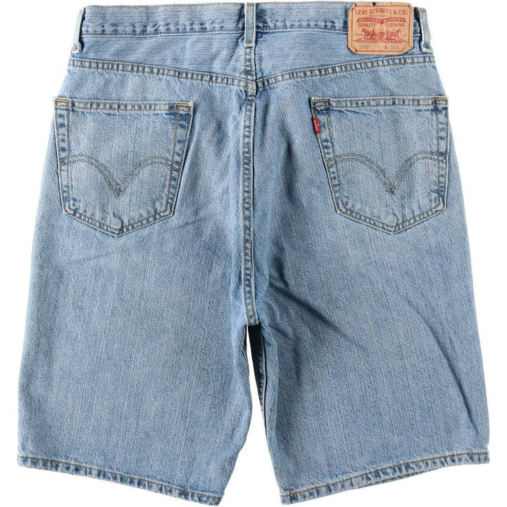 2000'S Levi's 505 Regular Fit Denim Shorts (Men's W37 equivalent) cotton blue type Vintage Second Hand