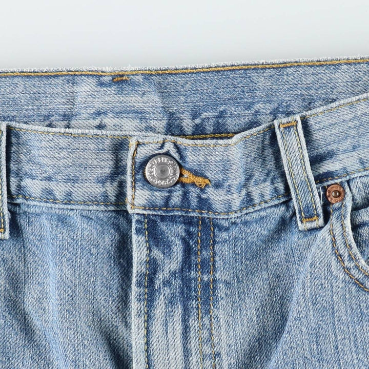 2000'S Levi's 505 Regular Fit Denim Shorts (Men's W37 equivalent) cotton blue type Vintage Second Hand