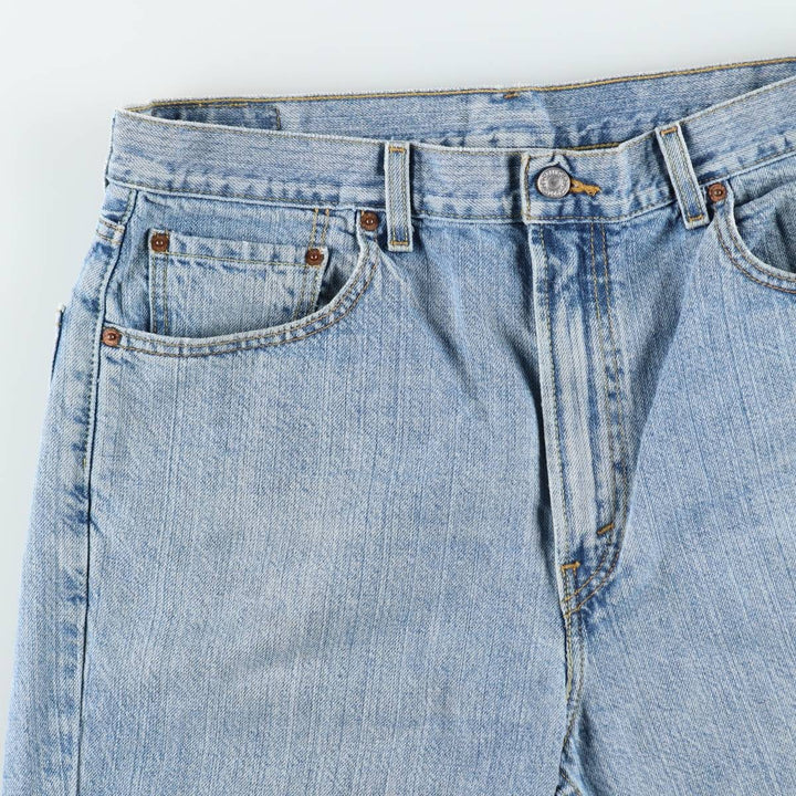 2000'S Levi's 505 Regular Fit Denim Shorts (Men's W37 equivalent) cotton blue type Vintage Second Hand