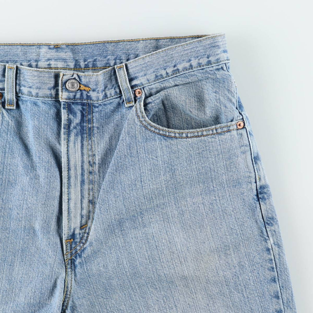 2000'S Levi's 505 Regular Fit Denim Shorts (Men's W37 equivalent) cotton blue type Vintage Second Hand