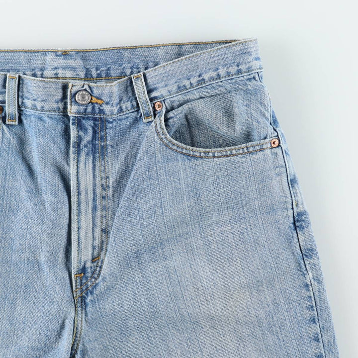 2000'S Levi's 505 Regular Fit Denim Shorts (Men's W37 equivalent) cotton blue type Vintage Second Hand