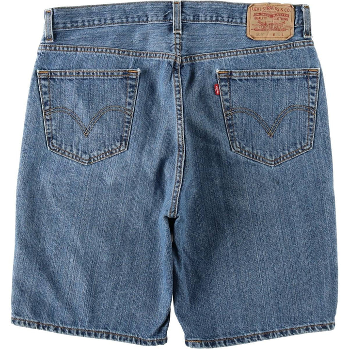 2000'S Levi's 505 Regular Fit Denim Shorts, Men's Size 36 cotton blue type Vintage Second Hand