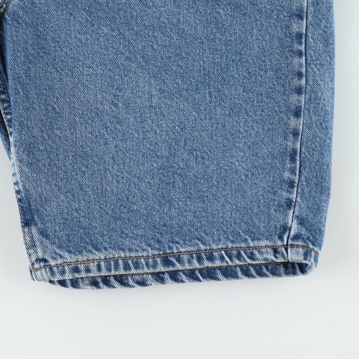 2000'S Levi's 505 Regular Fit Denim Shorts (Men's W35 equivalent) cotton blue type Vintage Second Hand