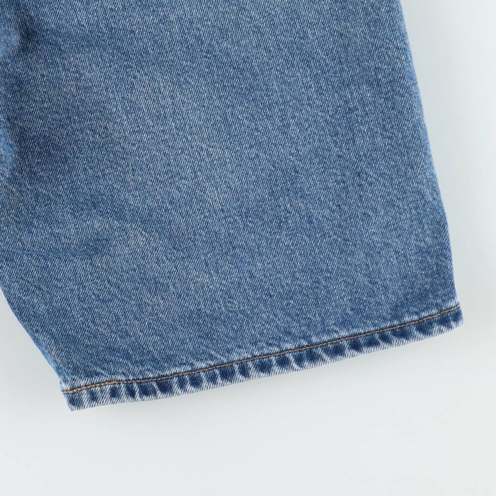 2000'S Levi's 505 Regular Fit Denim Shorts (Men's W35 equivalent) cotton blue type Vintage Second Hand