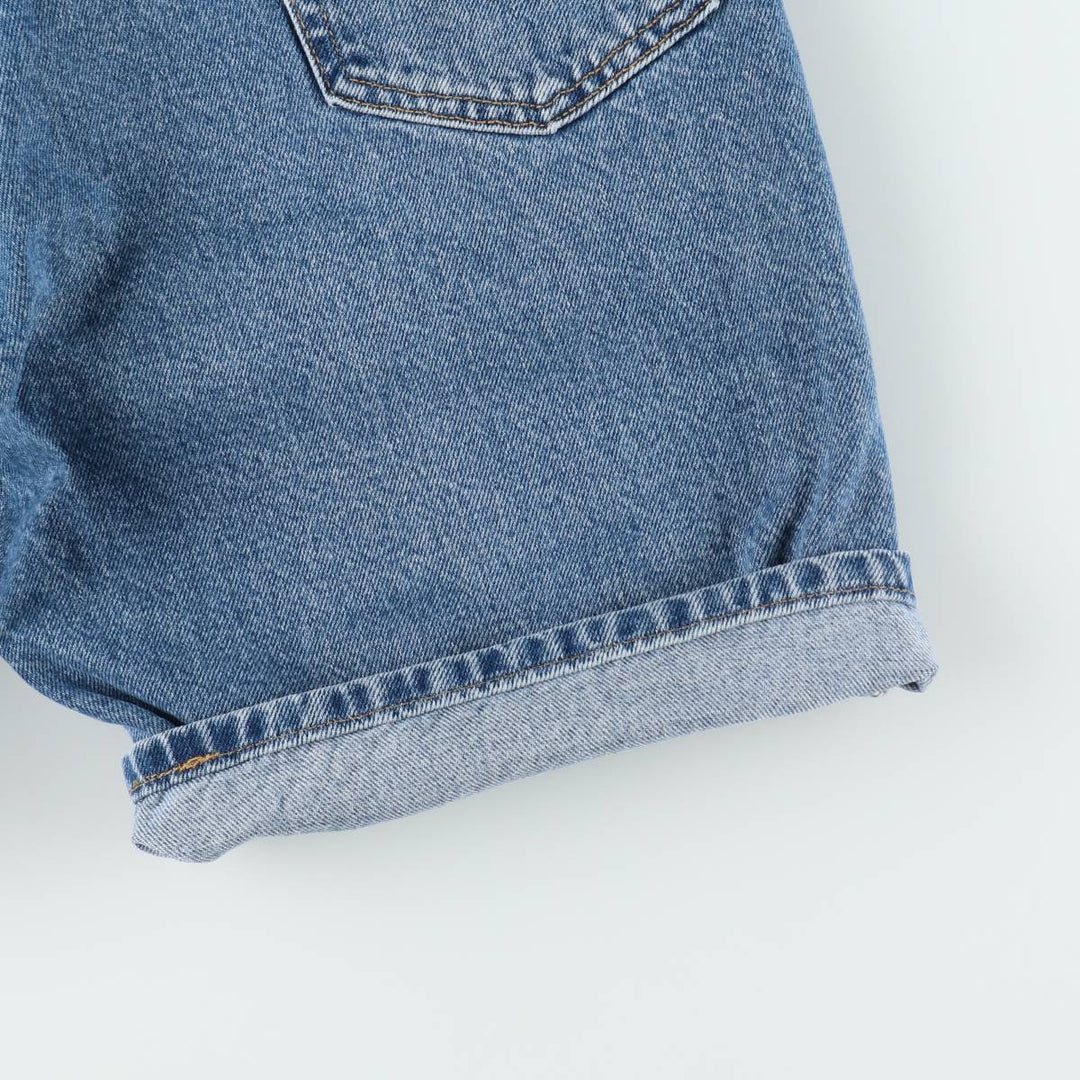 2000'S Levi's 505 Regular Fit Denim Shorts (Men's W35 equivalent) cotton blue type Vintage Second Hand