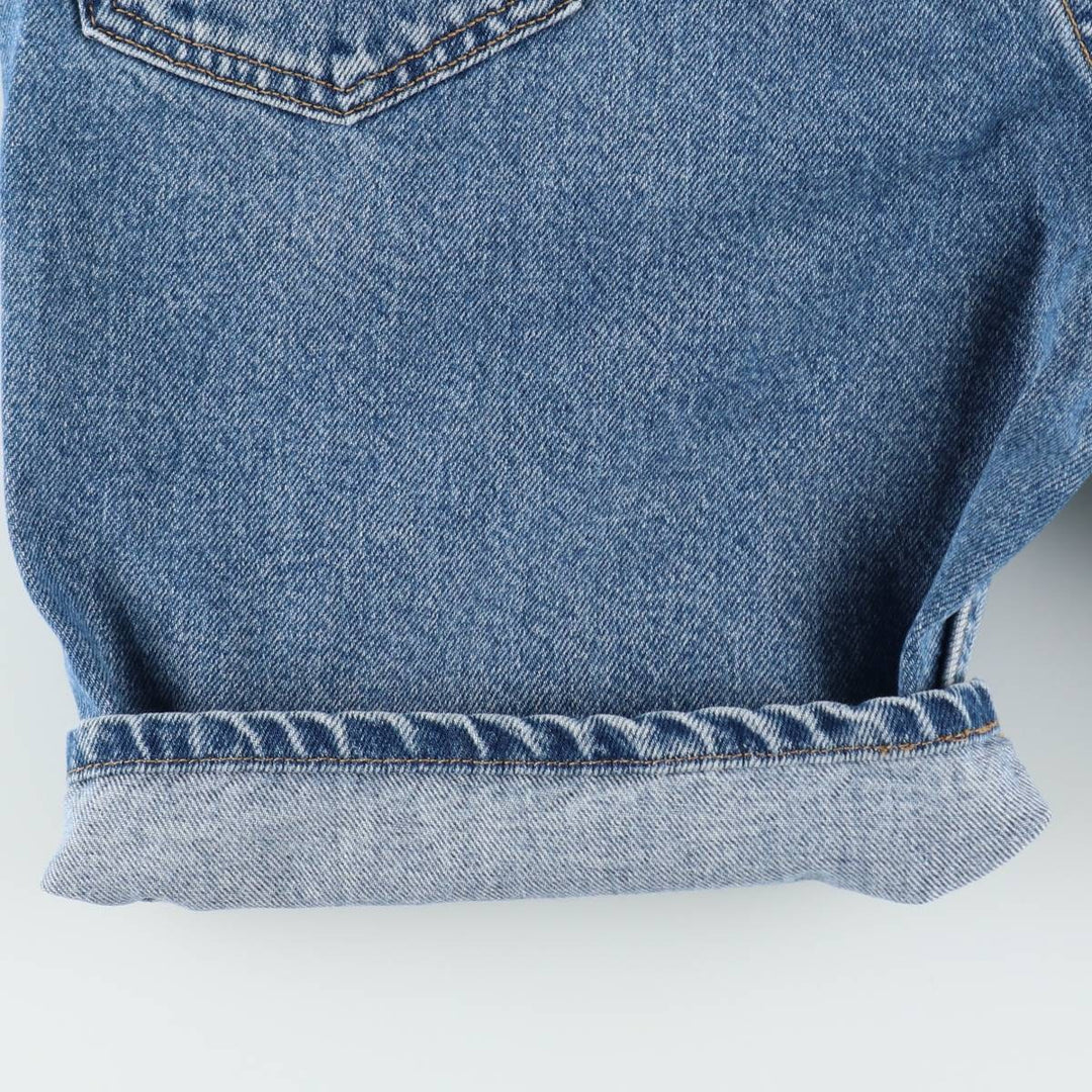 2000'S Levi's 505 Regular Fit Denim Shorts (Men's W35 equivalent) cotton blue type Vintage Second Hand