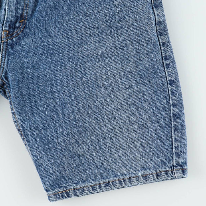Levi's 505 denim shorts, short pants for men, size W36 cotton blue type Vintage Second Hand