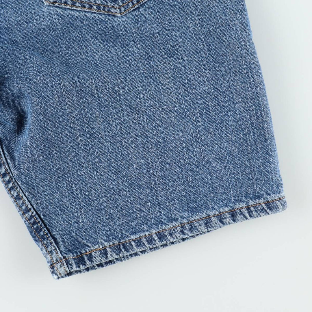Levi's 505 denim shorts, short pants for men, size W36 cotton blue type Vintage Second Hand