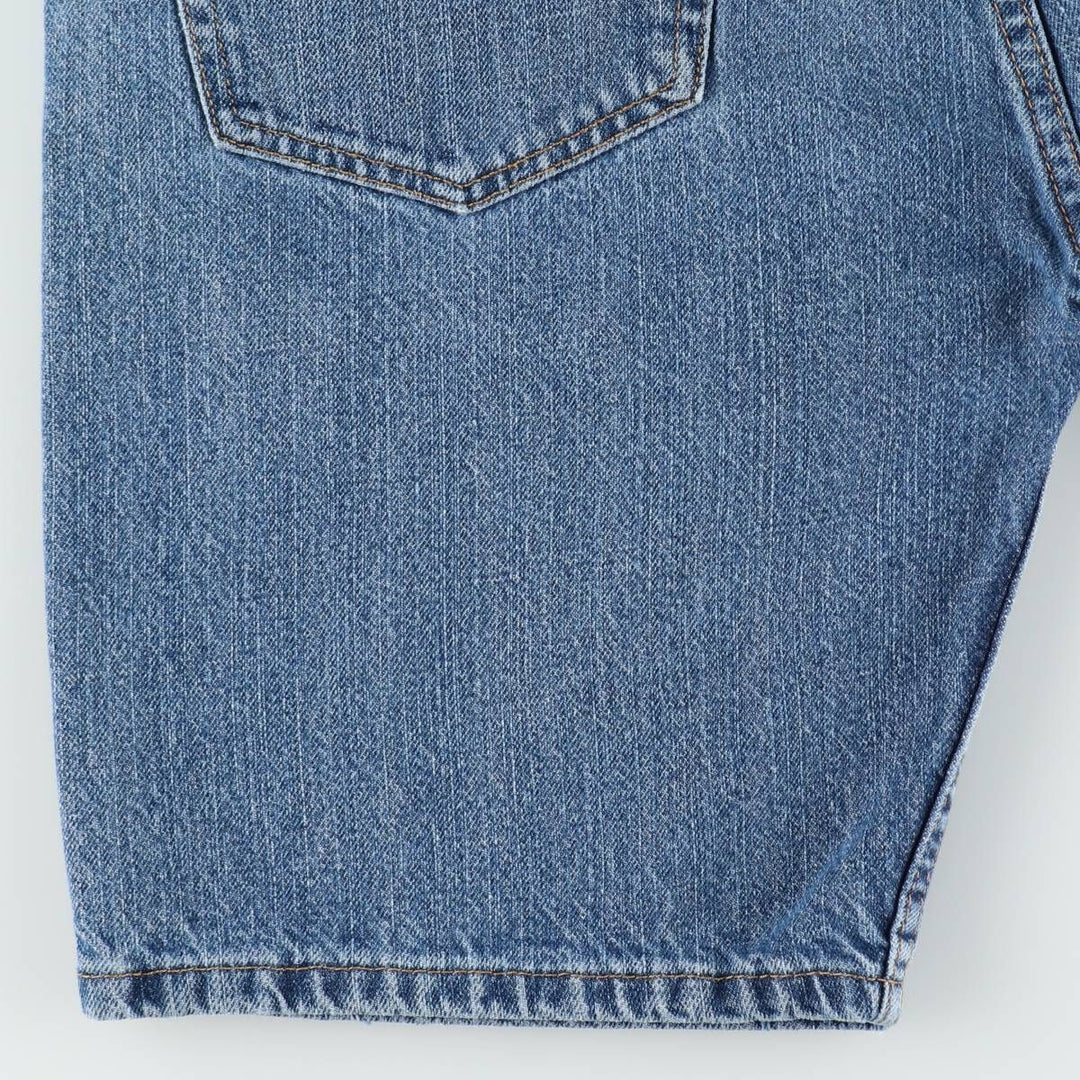 Levi's 505 denim shorts, short pants for men, size W36 cotton blue type Vintage Second Hand