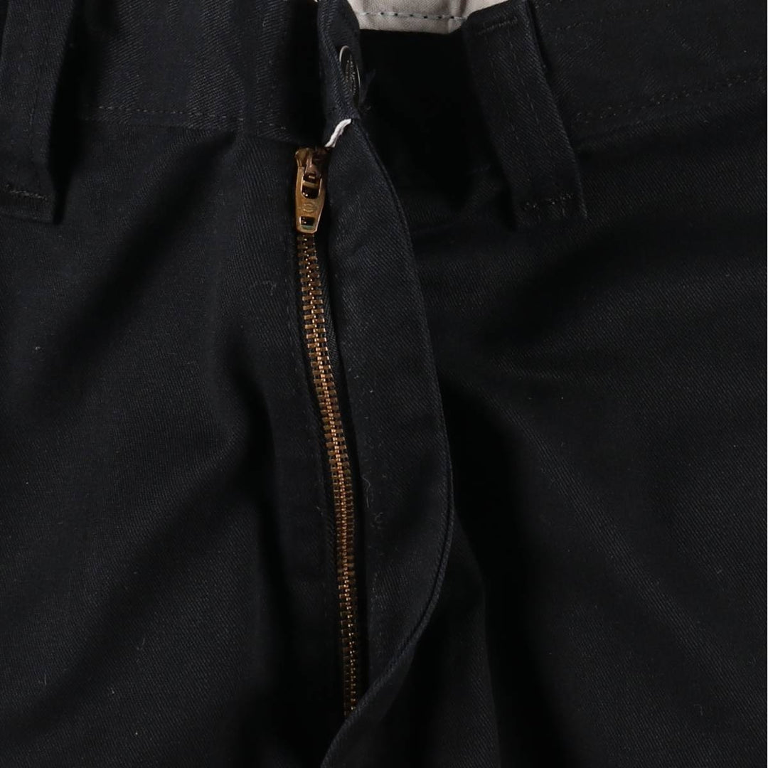 Dickies Work Shorts, Half Pants, Men's, W36 equivalent polyester black type Vintage Second Hand