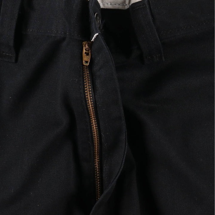 Dickies Work Shorts, Half Pants, Men's, W36 equivalent polyester black type Vintage Second Hand