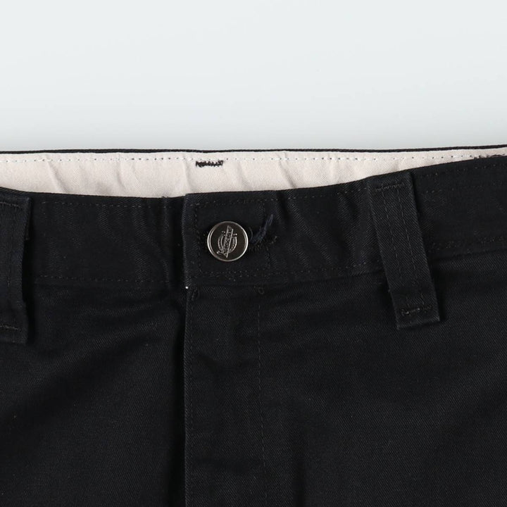 Dickies Work Shorts, Half Pants, Men's, W36 equivalent polyester black type Vintage Second Hand