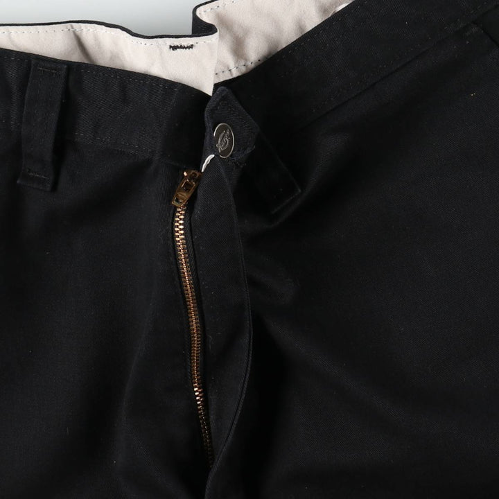 Dickies Work Shorts, Half Pants, Men's, W36 equivalent polyester black type Vintage Second Hand