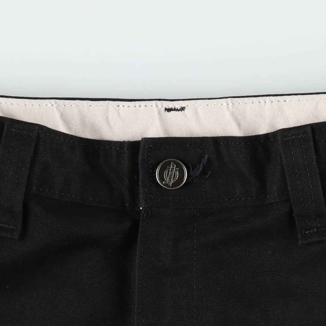 Dickies Work Shorts, Half Pants, Men's, W36 equivalent polyester black type Vintage Second Hand