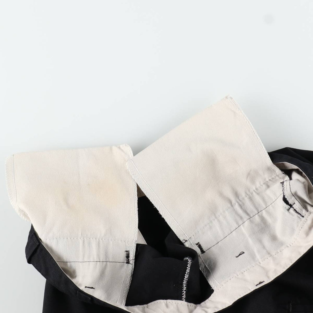 Dickies Work Shorts, Half Pants, Men's, W36 equivalent polyester black type Vintage Second Hand