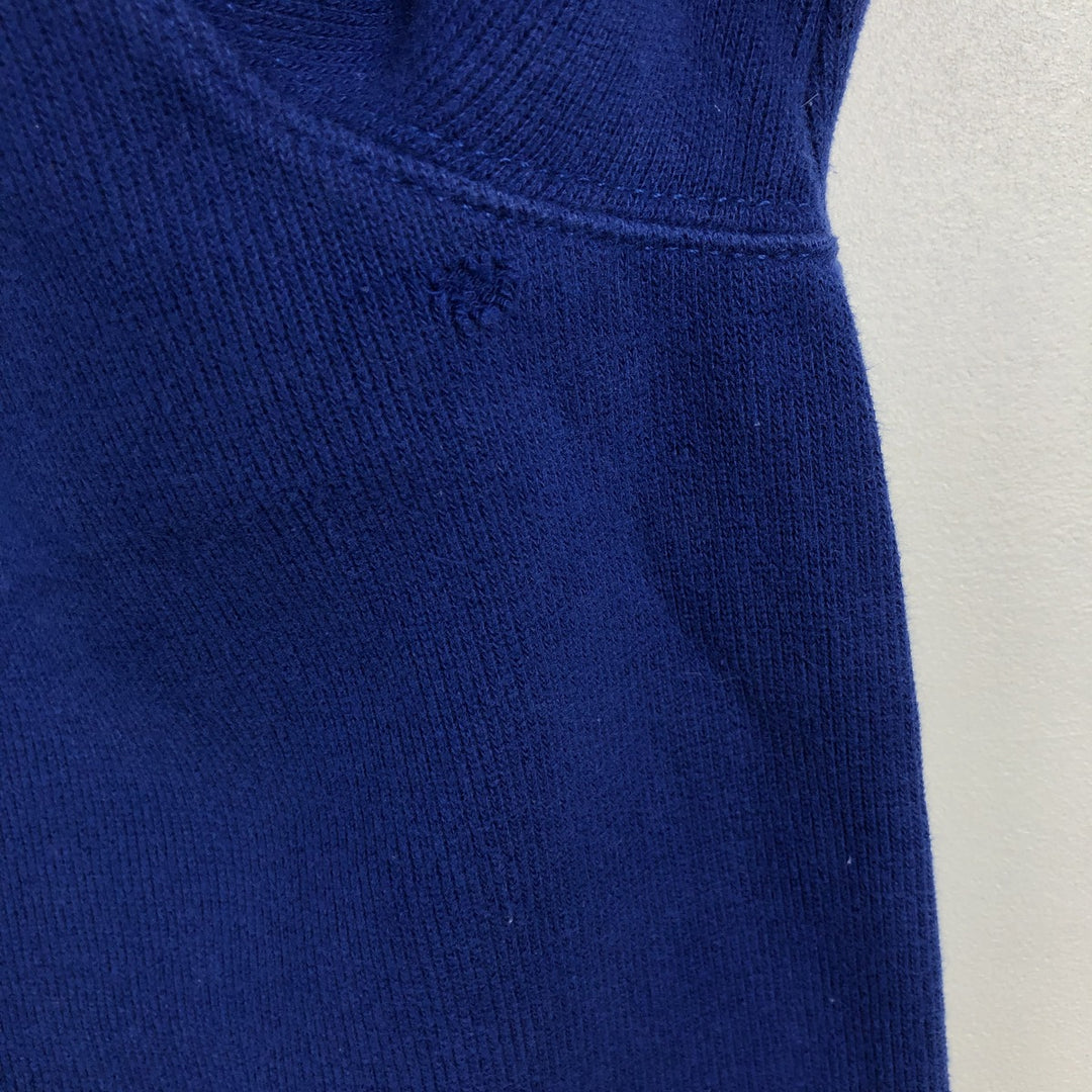 Ralph Lauren POLO by Ralph Lauren Half-Zip Sweatshirt, Men's XXL cotton navy blue type Vintage Second Hand