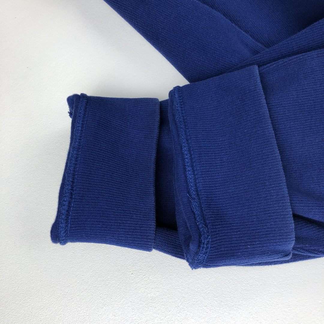Ralph Lauren POLO by Ralph Lauren Half-Zip Sweatshirt, Men's XXL cotton navy blue type Vintage Second Hand