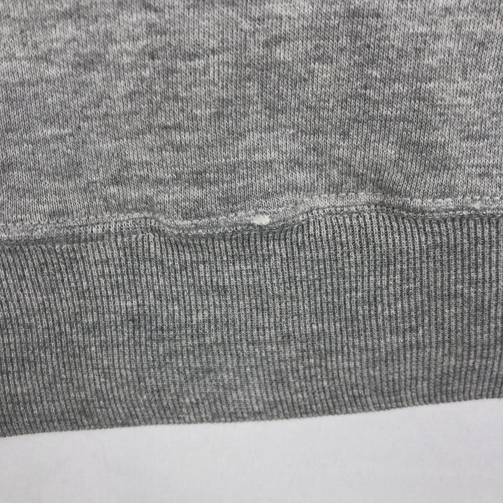 90'S Russell Half-Zip Sweatshirt, Men's XXL (approx.), Vintage polyester gray type Vintage Second Hand