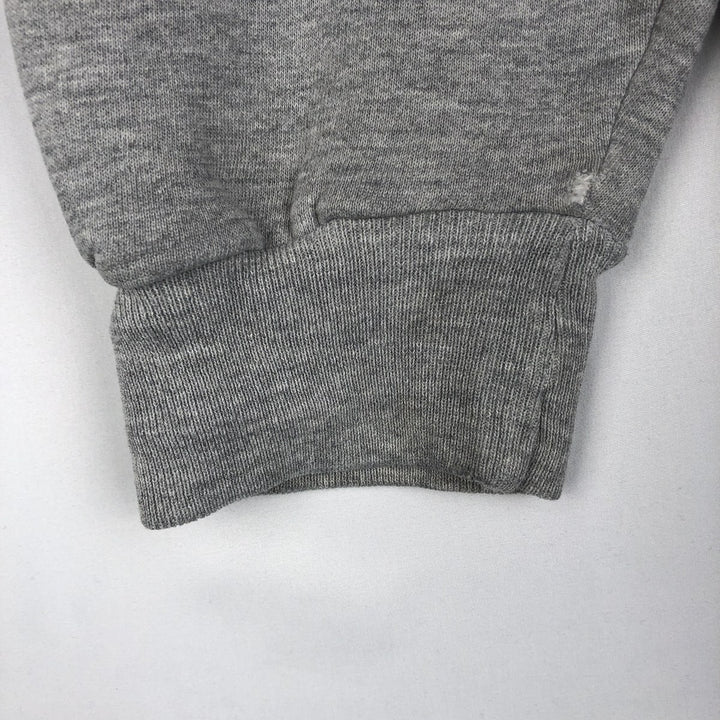 90'S Russell Half-Zip Sweatshirt, Men's XXL (approx.), Vintage polyester gray type Vintage Second Hand