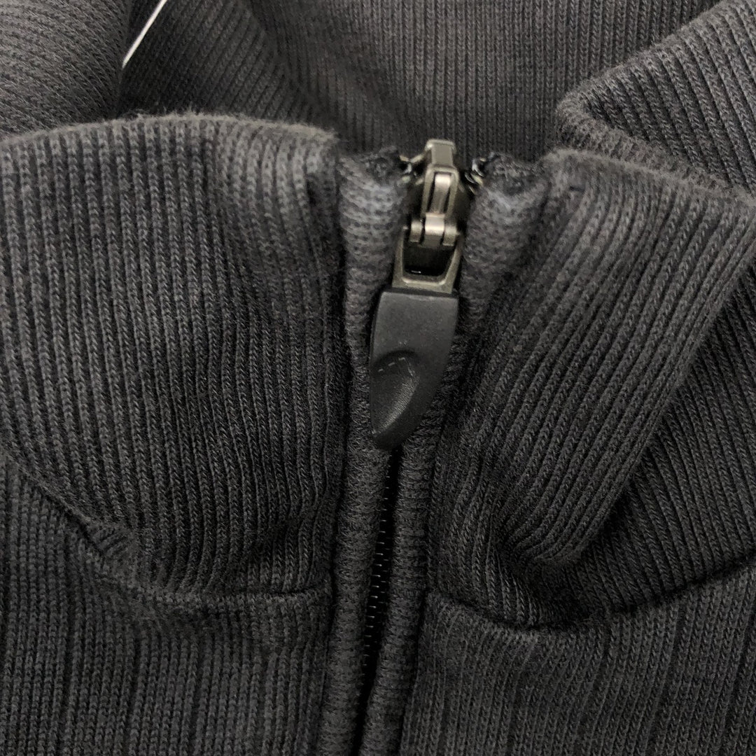 2000'S Adidas half-zip sweatshirt, men's size M (approx.) cotton black type Vintage Second Hand