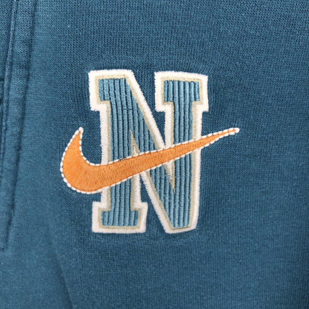 90s-era Nike half-zip sweatshirt, men's size XL equivalent, vintage. unclear Green type dark green Vintage Second Hand