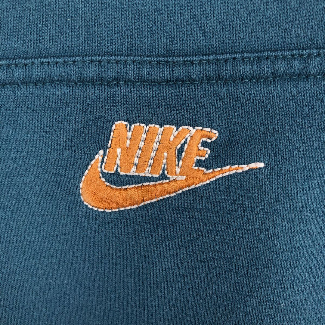 90s-era Nike half-zip sweatshirt, men's size XL equivalent, vintage. unclear Green type dark green Vintage Second Hand