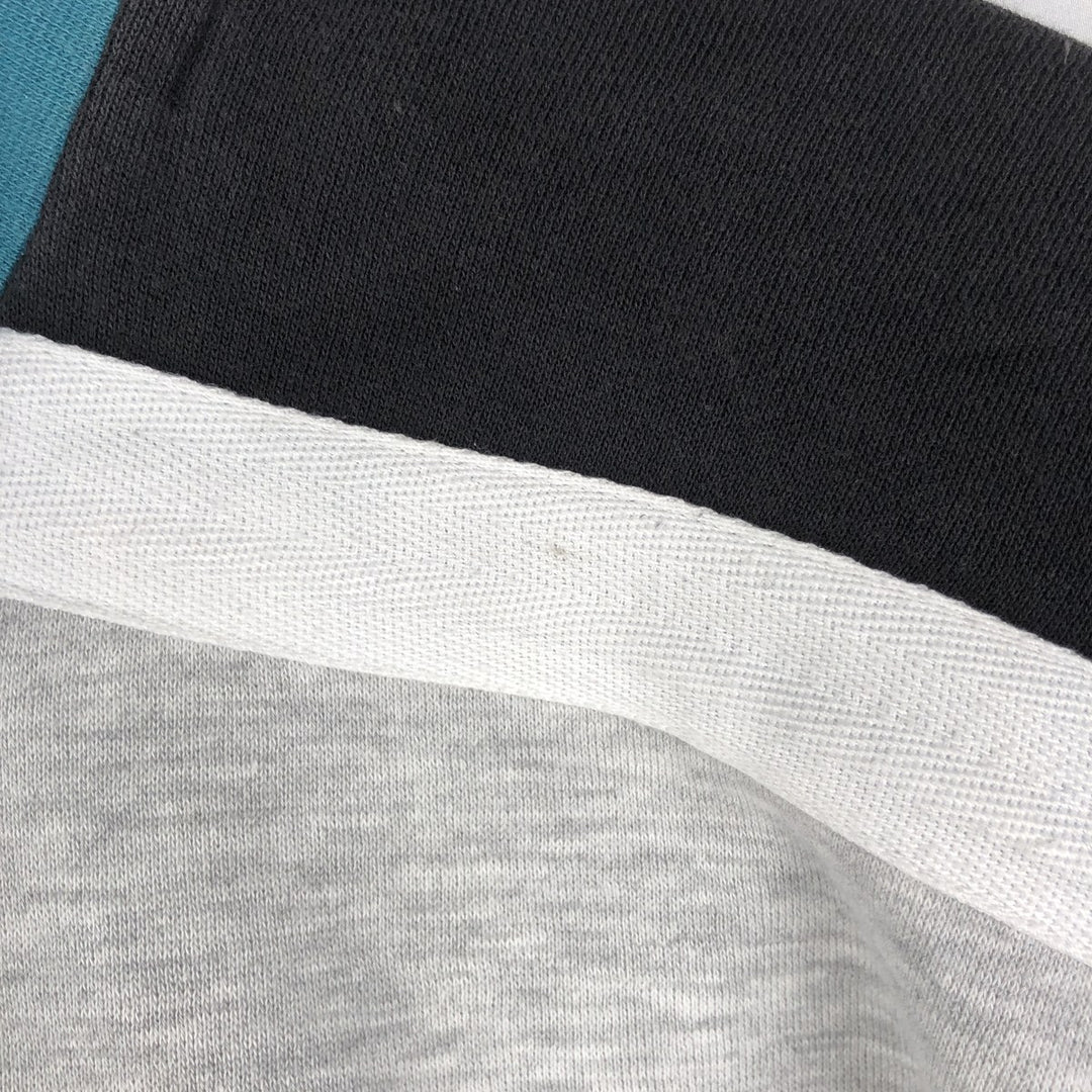 90s-00'S Adidas half-zip sweatshirt, men's size L (approx.) cotton gray type Vintage Second Hand