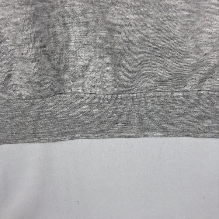 90s-00'S Adidas half-zip sweatshirt, men's size L (approx.) cotton gray type Vintage Second Hand
