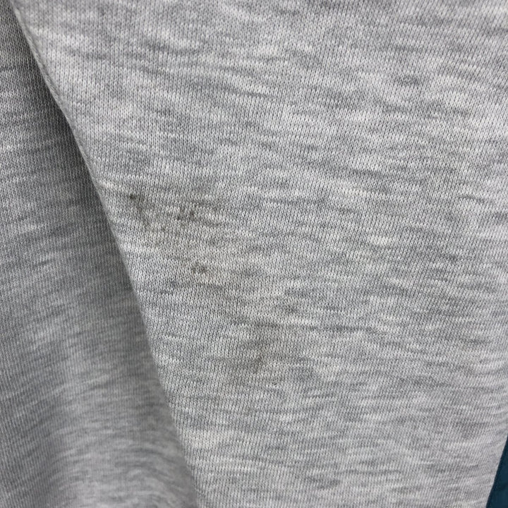 90s-00'S Adidas half-zip sweatshirt, men's size L (approx.) cotton gray type Vintage Second Hand