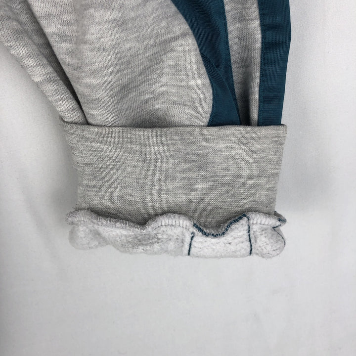 90s-00'S Adidas half-zip sweatshirt, men's size L (approx.) cotton gray type Vintage Second Hand