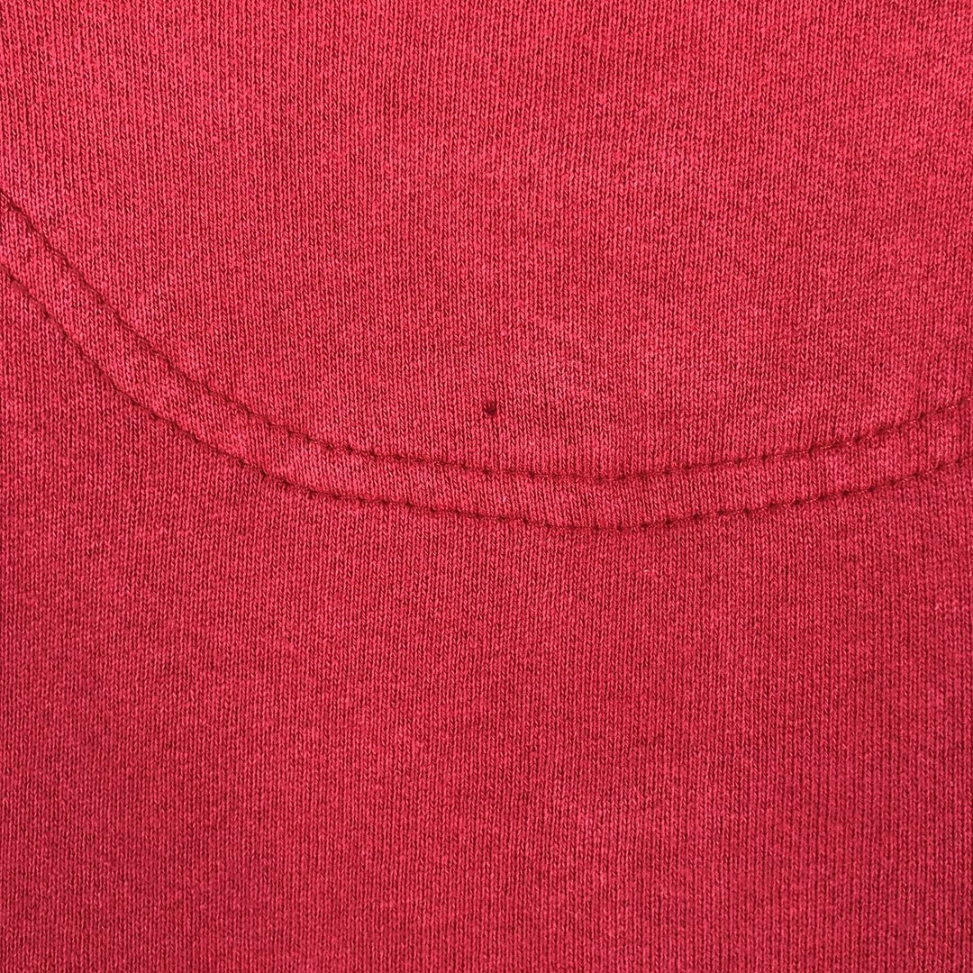 Vintage 90'S Nike half-zip sweatshirt, size M, men's cotton Red type red-purple Vintage Second Hand