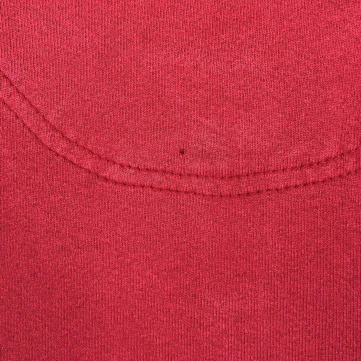 Vintage 90'S Nike half-zip sweatshirt, size M, men's cotton Red type red-purple Vintage Second Hand