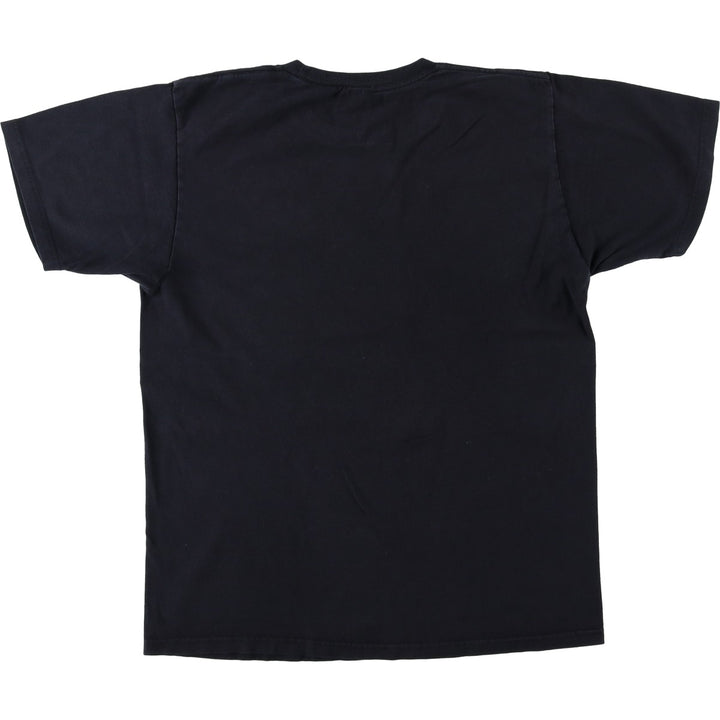 STUSSY surf skate T-shirt, size M for men unclear black type Vintage Second Hand