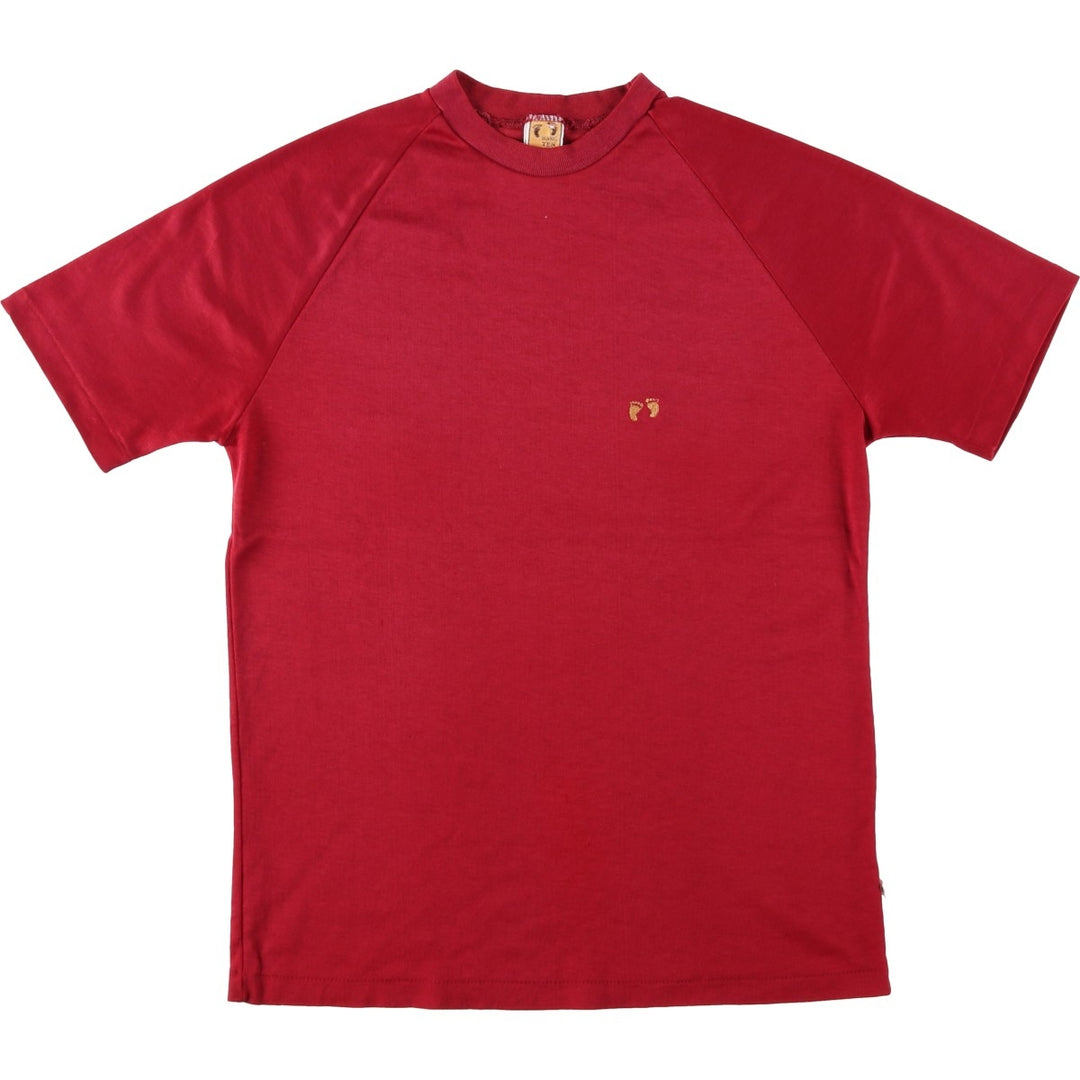 70s-era Hang Ten surf/skate t-shirt, men's size S (approx.), vintage. unclear wine-red Vintage Second Hand