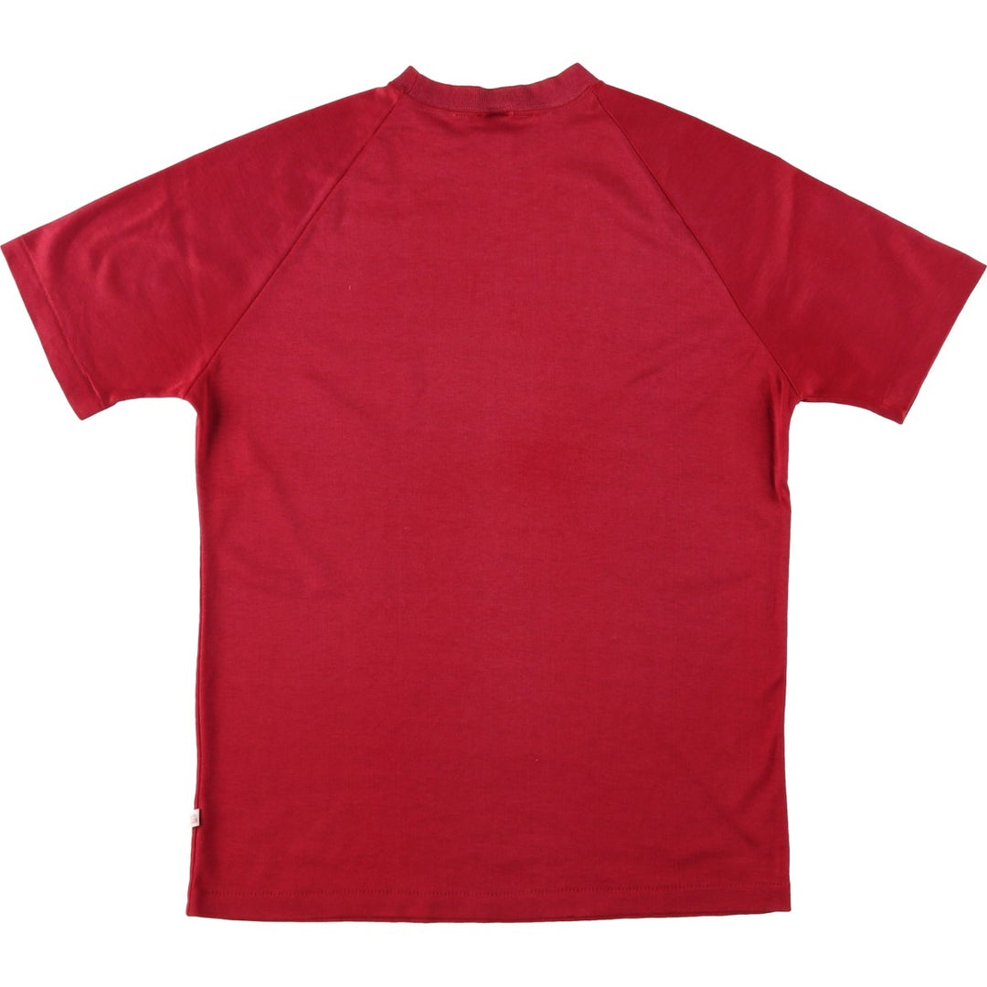 70s-era Hang Ten surf/skate t-shirt, men's size S (approx.), vintage. unclear wine-red Vintage Second Hand