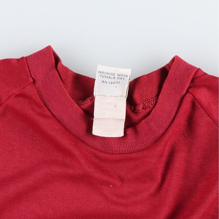70s-era Hang Ten surf/skate t-shirt, men's size S (approx.), vintage. unclear wine-red Vintage Second Hand