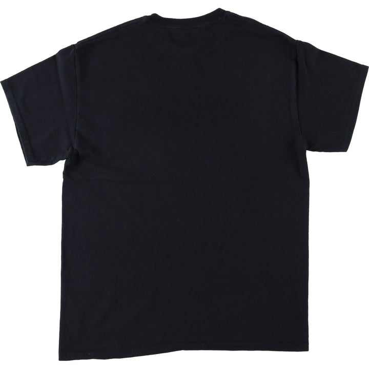 Thrasher Fire Pattern Logo Print T-Shirt, Men's Size M (approx.) cotton black type Vintage Second Hand