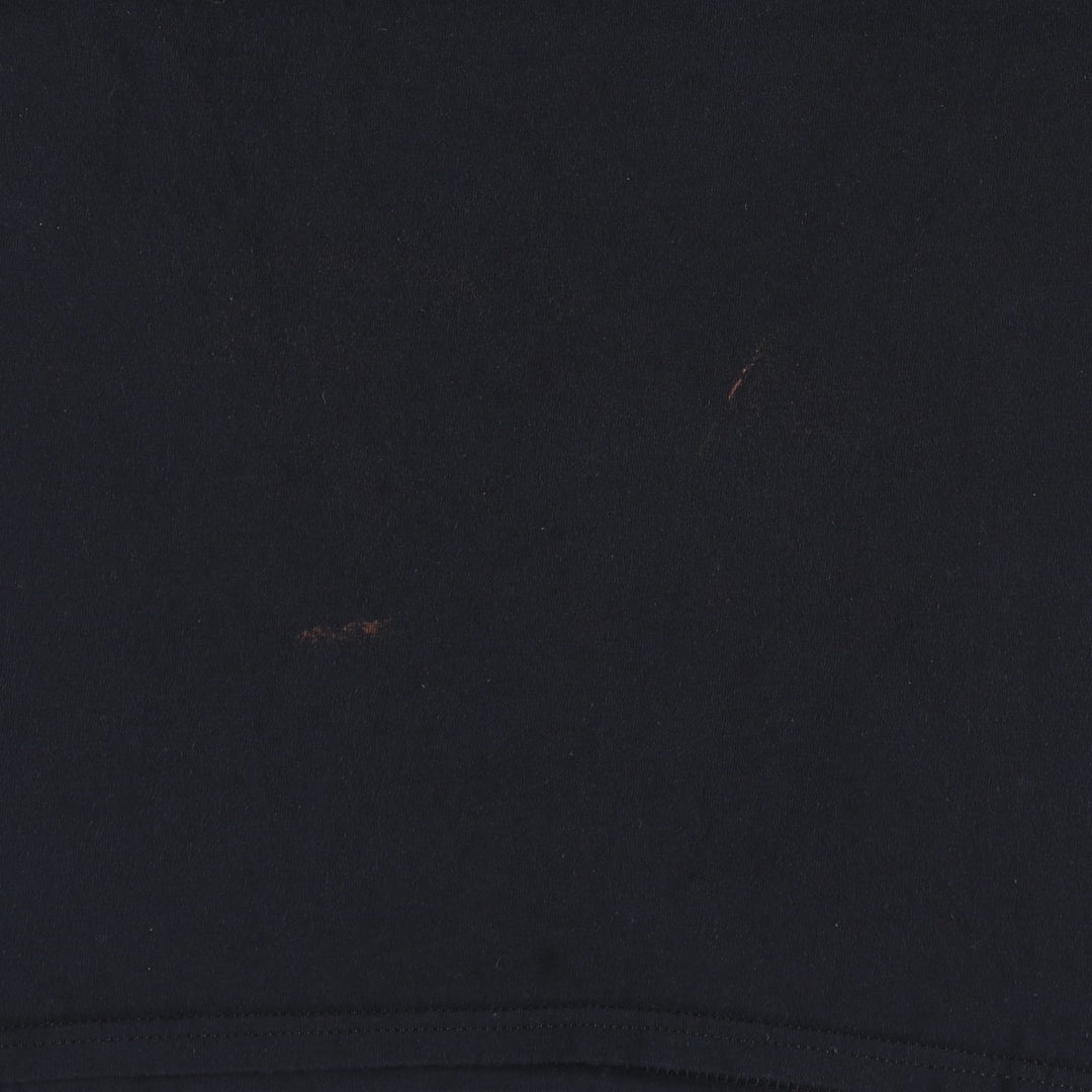 Thrasher Fire Pattern Logo Print T-Shirt, Men's Size M (approx.) cotton black type Vintage Second Hand