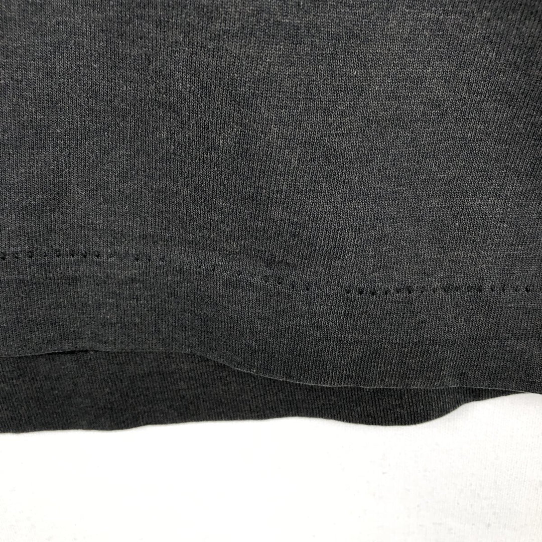 90'S BVD Plain Pocket T-Shirt Made in USA Men's XL Vintage cotton Charcoal Vintage Second Hand