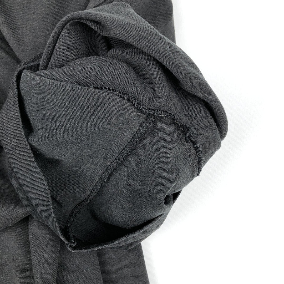 90'S BVD Plain Pocket T-Shirt Made in USA Men's XL Vintage cotton Charcoal Vintage Second Hand