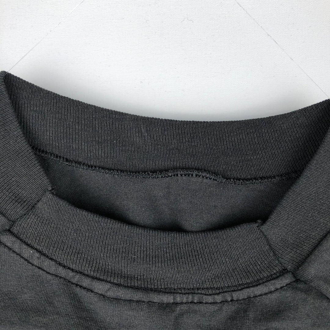 90'S BVD Plain Pocket T-Shirt Made in USA Men's XL Vintage cotton black type Vintage Second Hand