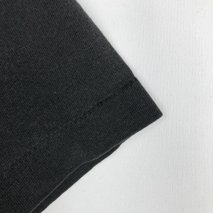 90'S BVD Plain Pocket T-Shirt Made in USA Men's Size L Vintage cotton black type Vintage Second Hand
