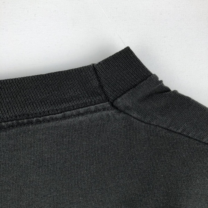 90'S BVD Plain Pocket T-Shirt Made in USA Men's Size L Vintage cotton black type Vintage Second Hand
