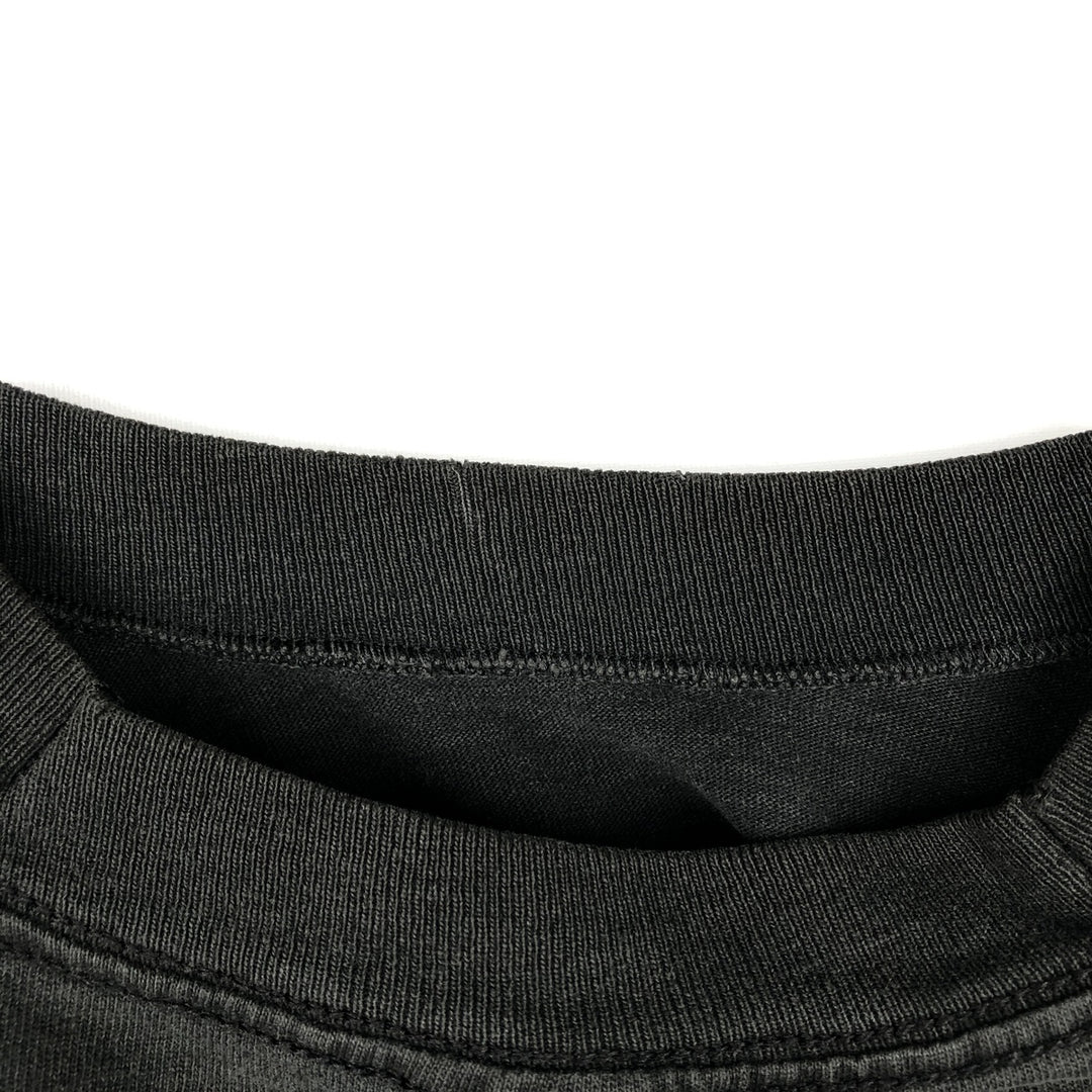 90'S BVD Plain Pocket T-Shirt Made in USA Men's Size L Vintage cotton black type Vintage Second Hand