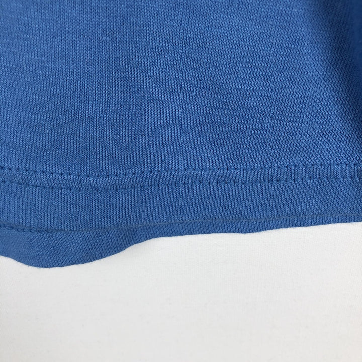 90'S Russell Plain T-shirt Made in USA Men's XL Vintage cotton Blue type light blue Vintage Second Hand