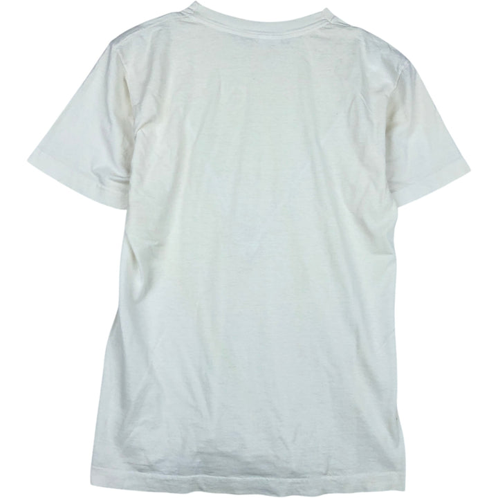 1980'S Fruit of the Loom Plain T-shirt, Men's Size M (approx.), Vintage cotton white type Vintage Second Hand