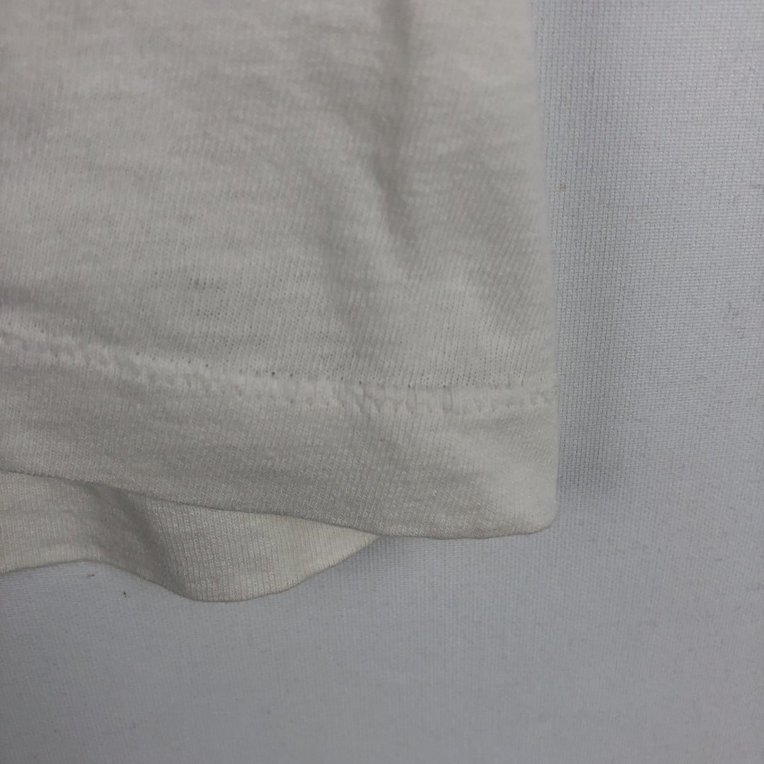 1980'S Fruit of the Loom Plain T-shirt, Men's Size M (approx.), Vintage cotton white type Vintage Second Hand