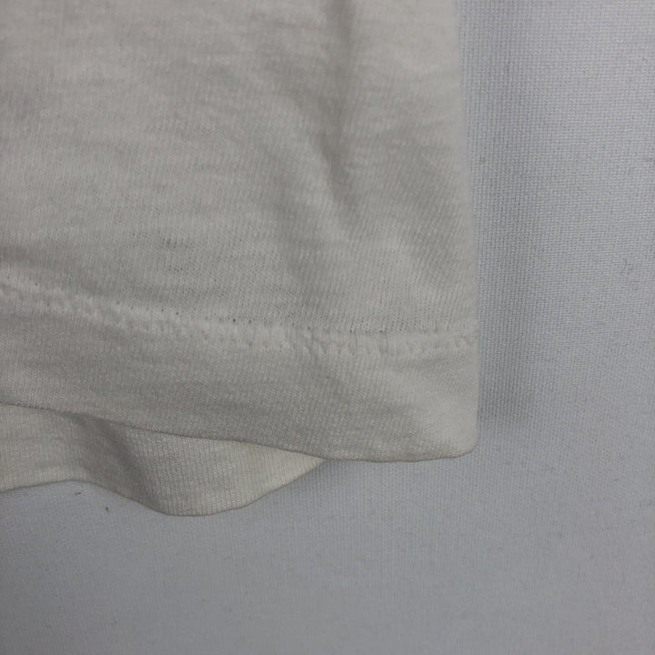 1980'S Fruit of the Loom Plain T-shirt, Men's Size M (approx.), Vintage cotton white type Vintage Second Hand